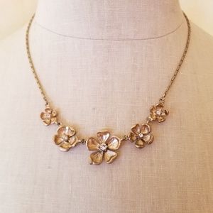 Gold Flower Necklace